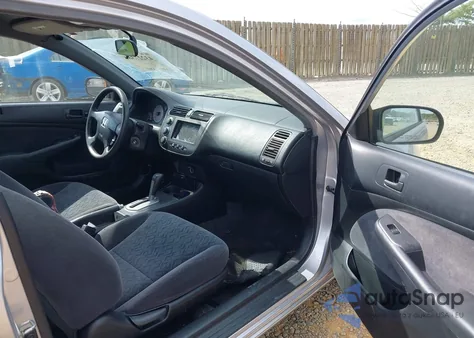 2002 Honda Civic Lx from USA, damaged, VIN 1HGEM22572L019940